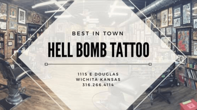 Hell Bomb Tattoo Shop Wichita