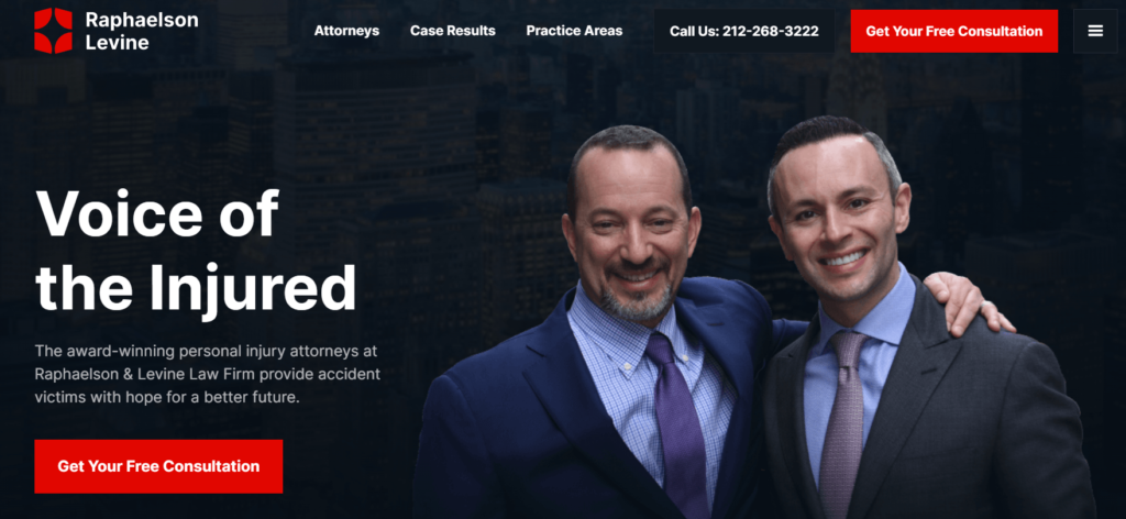 Raphaelson & Levine Law Firm, P.C. Personal Injury Lawyer New York City